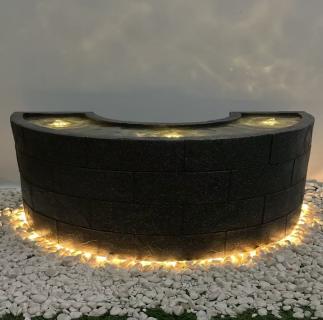 Curved Flat Fountain