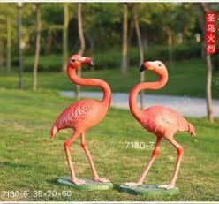 Pink flamingo decor