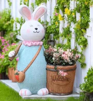 Bunny Flower Pot