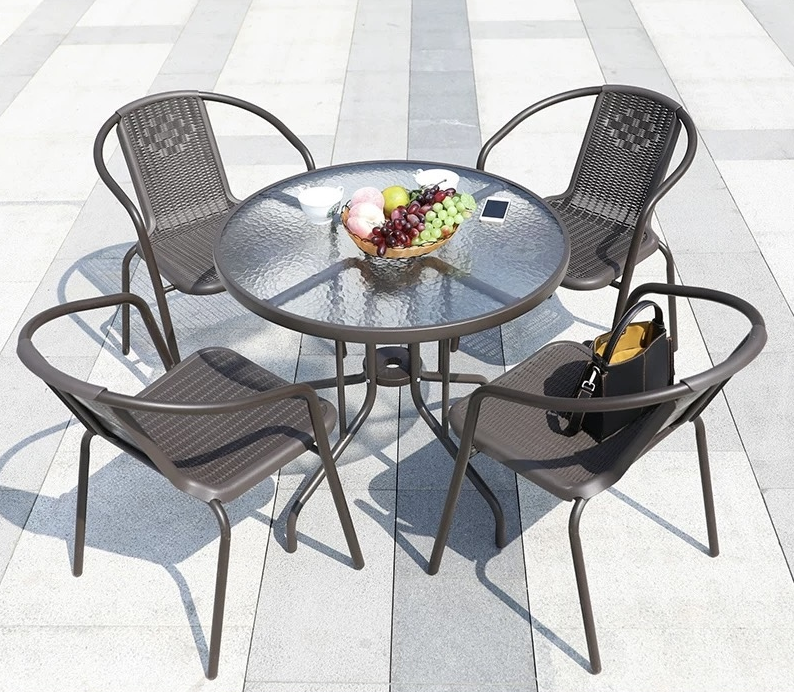 5 Piece Minimalistic Patio Furniture