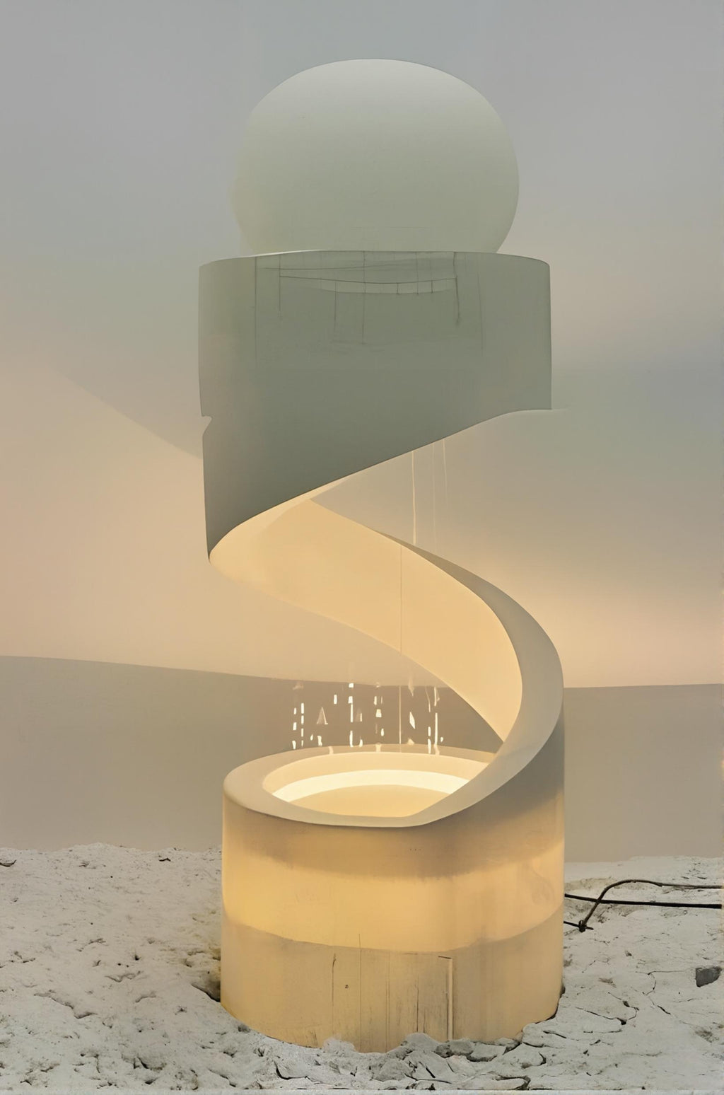 Modern Helix Waterfall