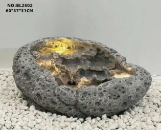 Stone Cavity Waterfall