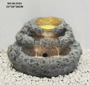 Stone Cavity Waterfall