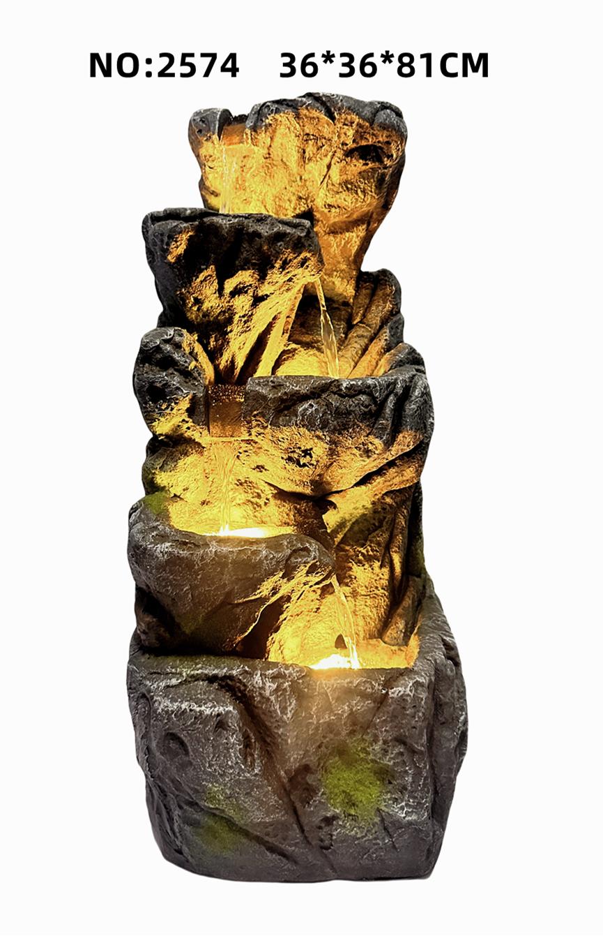 Quintuple Stone Waterfall