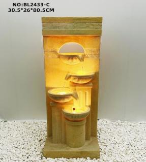 4 Layer Yellow Pot Fountain