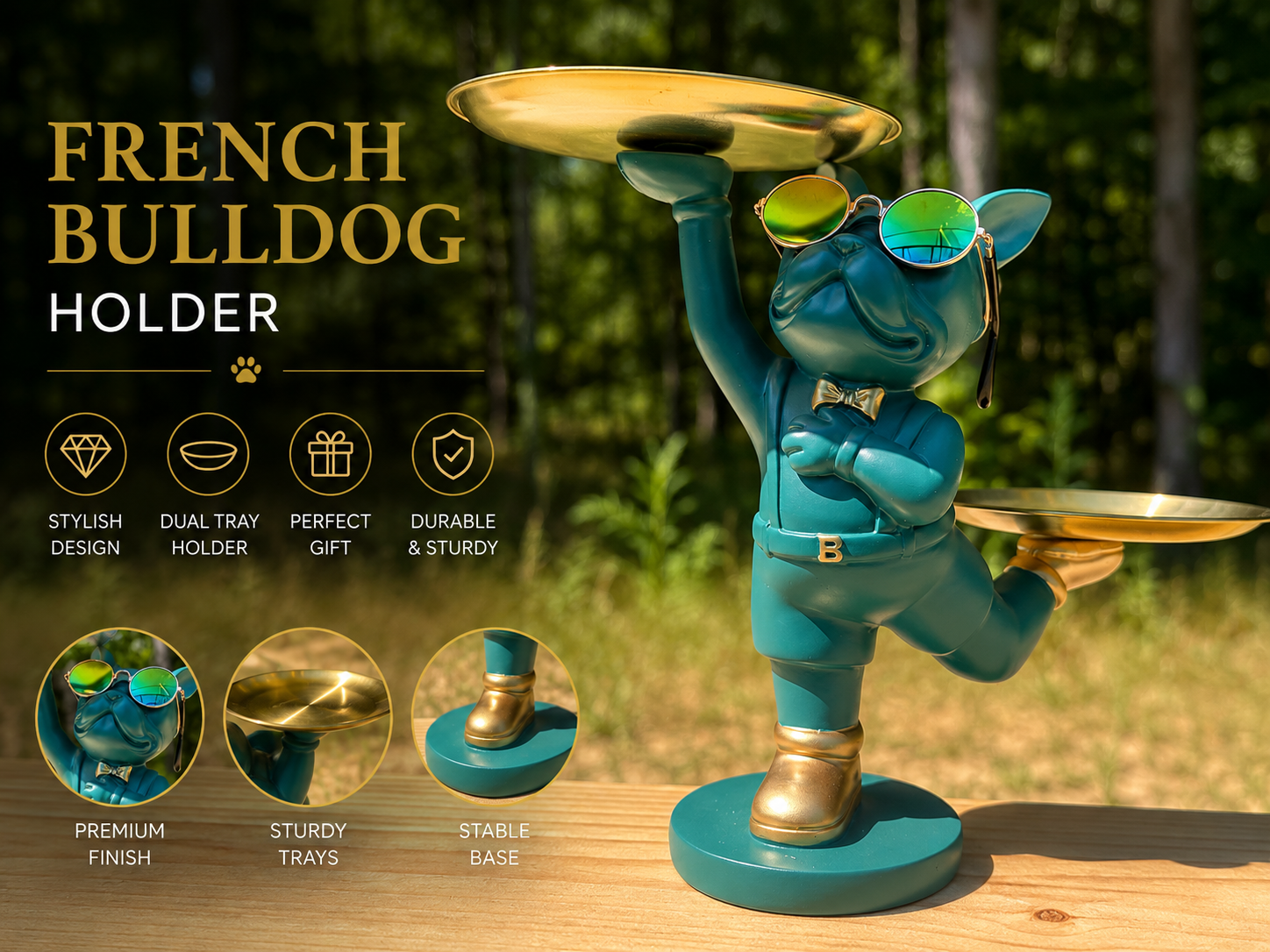 Double Tray Holder Frenchies