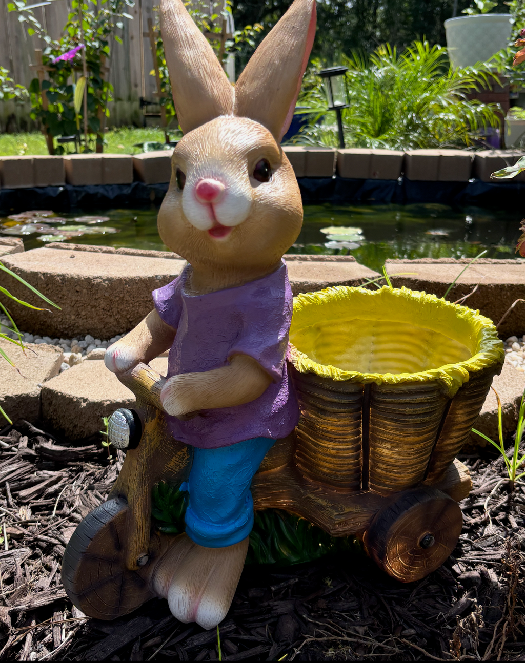 Acrylic Bunny Tricycle