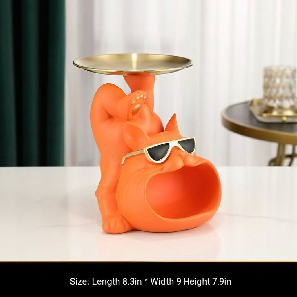 Gymnastic Frenchie Holder
