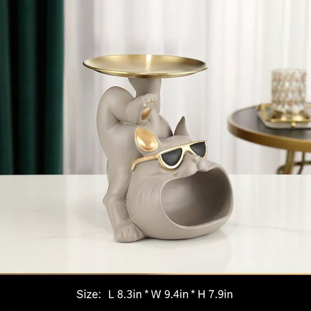 Gymnastic Frenchie Holder